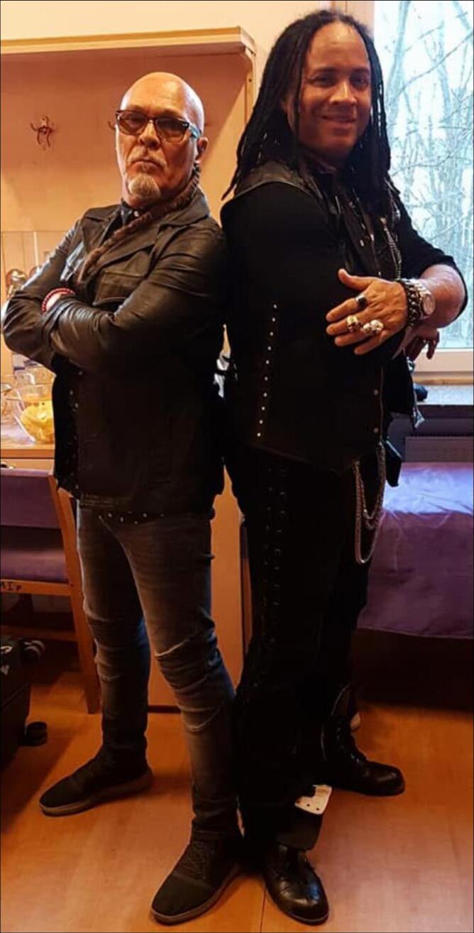 Paul KasticK with a collaborator
